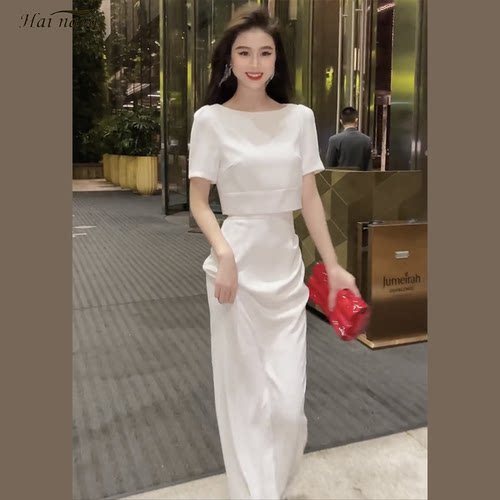 海纳亚聚酯纤维23夏短款时尚套装