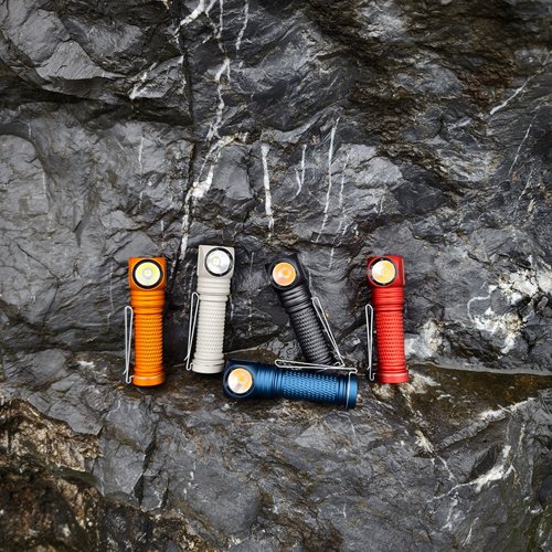 萤火虫L50拐角18650手电筒头灯