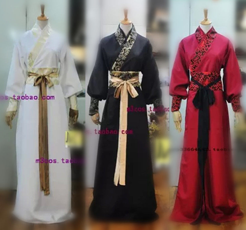 古装男侠客装书生侠客汉服影楼拍照大侠服装武侠影视演出才子年会_虎窝淘