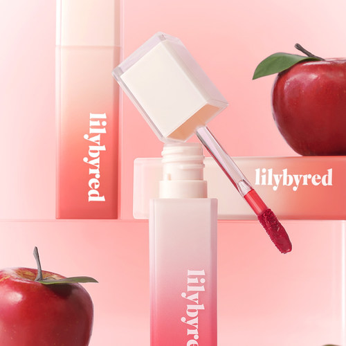 lilybyred水雾哑光唇釉04桃子色