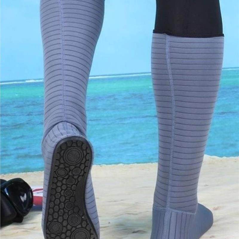 下田插秧袜子水鞋滩涂赶海防割专用鞋子长筒防滑沙滩袜防沙脚套