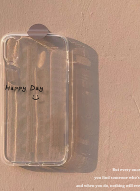 简约字母适用iPhone17苹果16Promax华为p80红米k50荣耀400防摔OPPOReno14手机软壳vivox90透xr明note13小米14