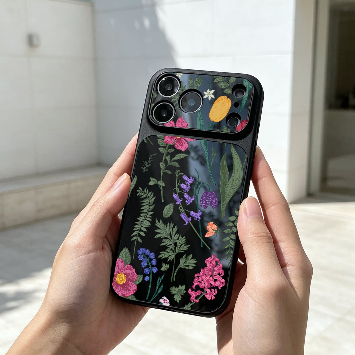 复古手绘适用iPhone18pro苹果16小米15荣耀migac7防摔OPPOReno14华为p90nova15全包vivox300s大视窗手机壳女