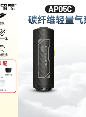 奈特科尔AP05C户外露营游泳圈睡垫气垫自动气泵便携式电动充气泵