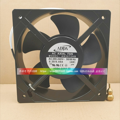 全新原装ADDA 20572 AK2072HB 220V 机柜电源大风量轴流散热风扇