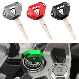 适用川崎Z900RS Z650RS ZX25R Z400改装配件锁匙装饰盖钥匙保护罩