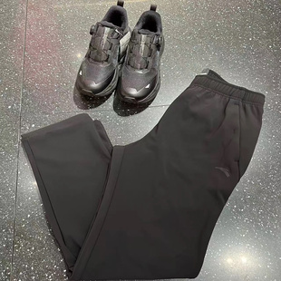 加绒保暖舒适百搭梭织直筒裤 新款 152547312N 男2025冬季 安踏运动裤