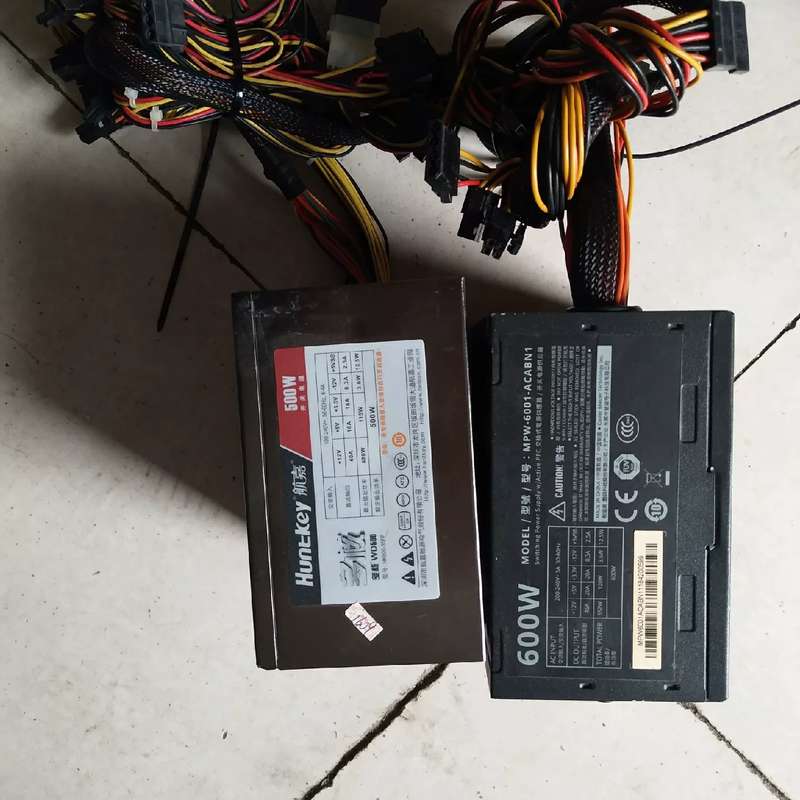 议价-台式机500瓦电源 航嘉多核WD500 HK600-35-可维修