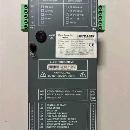 议价-PRAXIS 电子伺服驱动器 ED 230V AC-CW-可维修