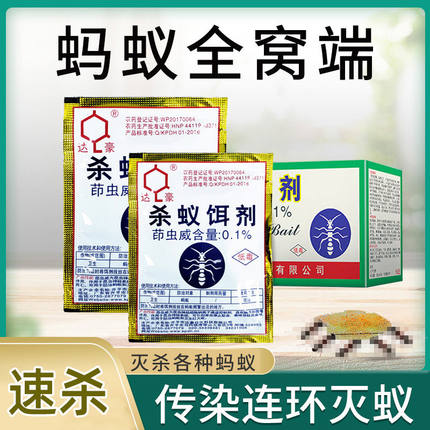 达豪除灭蚂蚁家用室内厨房神器非无毒强效杀红黑蚂蚁蚂蚁药一窝端