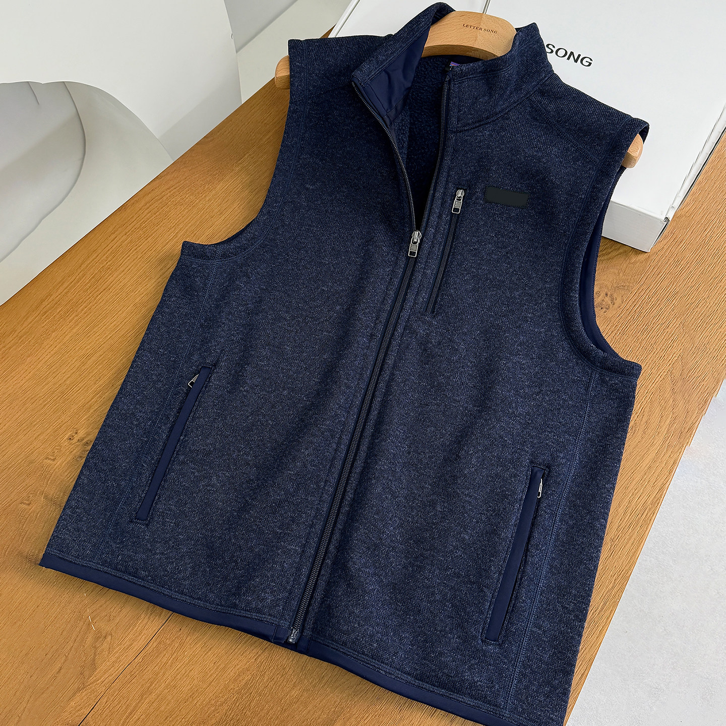 自留推荐~巴塔Better Swe@ter男士保暖抓绒立领马甲 内搭外穿都行