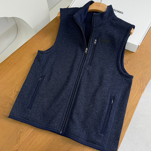 保暖抓绒立领马甲 Swe@ter男士 内搭外穿都行 巴塔Better 自留推荐