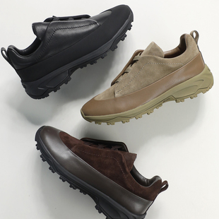 莞产~经典老钱Triple Stitch Monte免系带休闲鞋户外运动登山鞋男