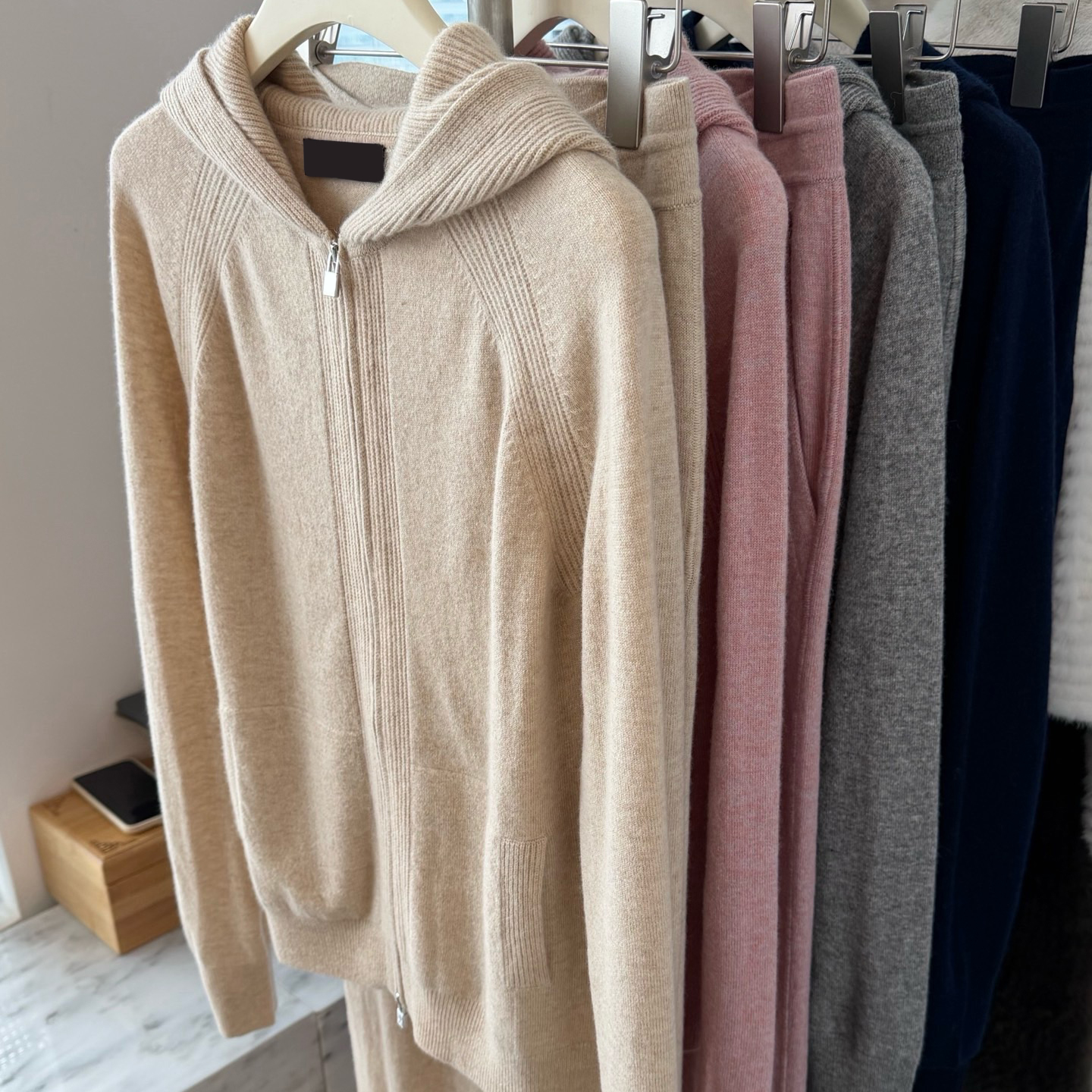 L*PBomberMerano针织夹克/长裤