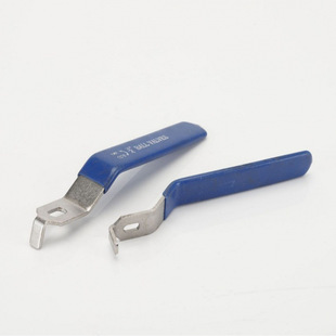 不锈钢球阀手柄配件二片三片式水管龙头阀门把手扳手4分6分1寸