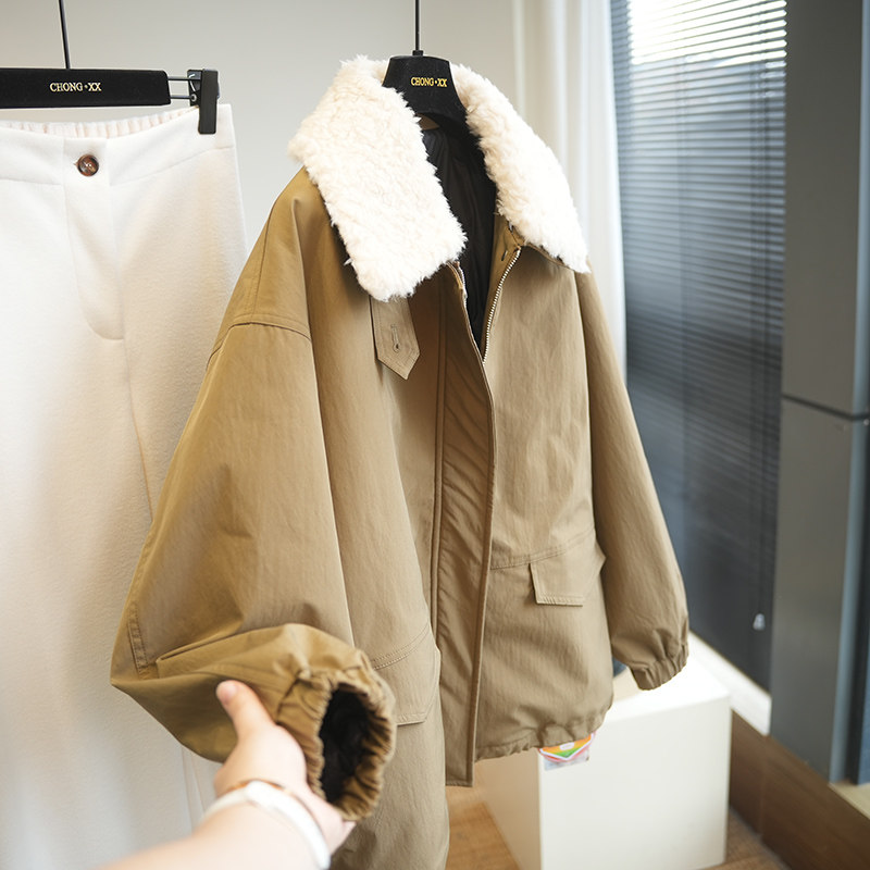 虫小小 90鹅绒羊毛领保暖羽绒服女三防风衣外套派克服冬季A83K,女装/女士精品,羽绒服,淘宝优惠券,粉丝福利购,淘宝优惠卷