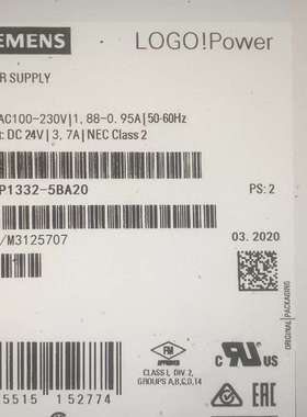 6EP1332-5BA20 电源模块 一-议价；