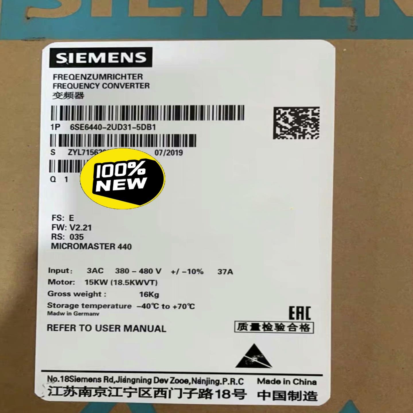 6SE6440-2UD31-5DB15DA1MM,议价