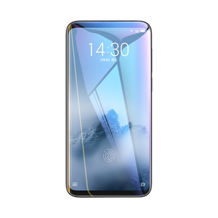 适用魅族16x钢化膜16th手机膜15贴膜15plus全屏覆盖16thplus保护膜防指纹抗蓝光高清防摔爆玻璃膜水凝膜