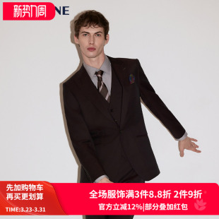 VSKONNE威斯康尼套西服男新品 外套 意大利VBC100%羊毛婚庆宴会西装