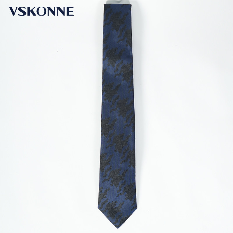 VSKONNE威斯康尼专柜同款男领带商务休闲提花藏青100%桑蚕丝领带,服饰配件/皮带/帽子/围巾,领带,淘宝优惠券,粉丝福利购,淘宝优惠卷