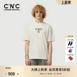 CNC男装 男士 短袖 T恤新秩序系列青年潮流圆领短T 26春夏新款