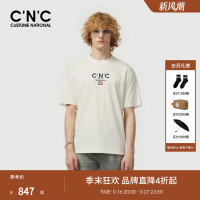 【凉感系列】CNC男装26春夏新款男士短袖T恤新秩序系列圆领短T