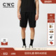 25夏季 新款 直筒休闲短裤 CNC男装 简约黑色休闲五分裤 宽松