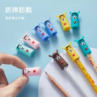 笔帽笔盖笔尖保护套防尘可爱
