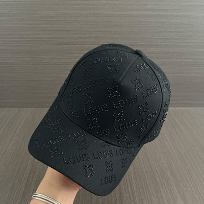 时尚百搭水钻棒球帽子女ins春夏