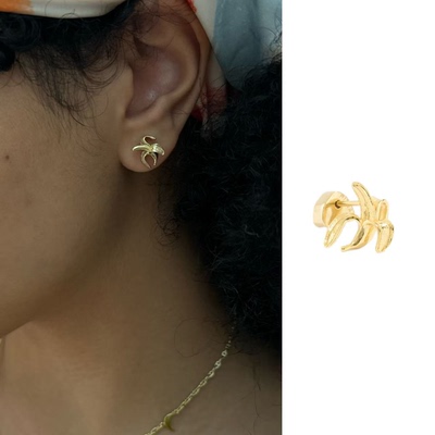 耳钉可爱精致2025爆款高级感纯银