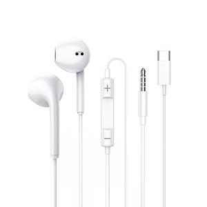 原装正品耳机有线type-c接口适用华为OPPO小米vivo手机圆口高音质