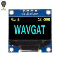 4 -пиночный OLED -дисплей [желтый и синий два -колор]