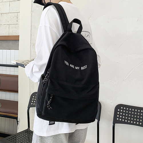 书包男新款潮流大容量双肩背包女