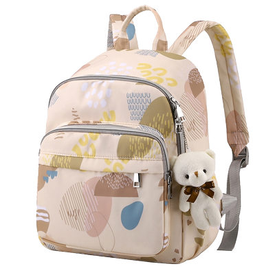 妈咪包多功能母婴包双肩背包带娃