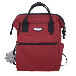 初中学生补课书包男孩辅导班补习手提包帆布袋男生高中生双肩背包