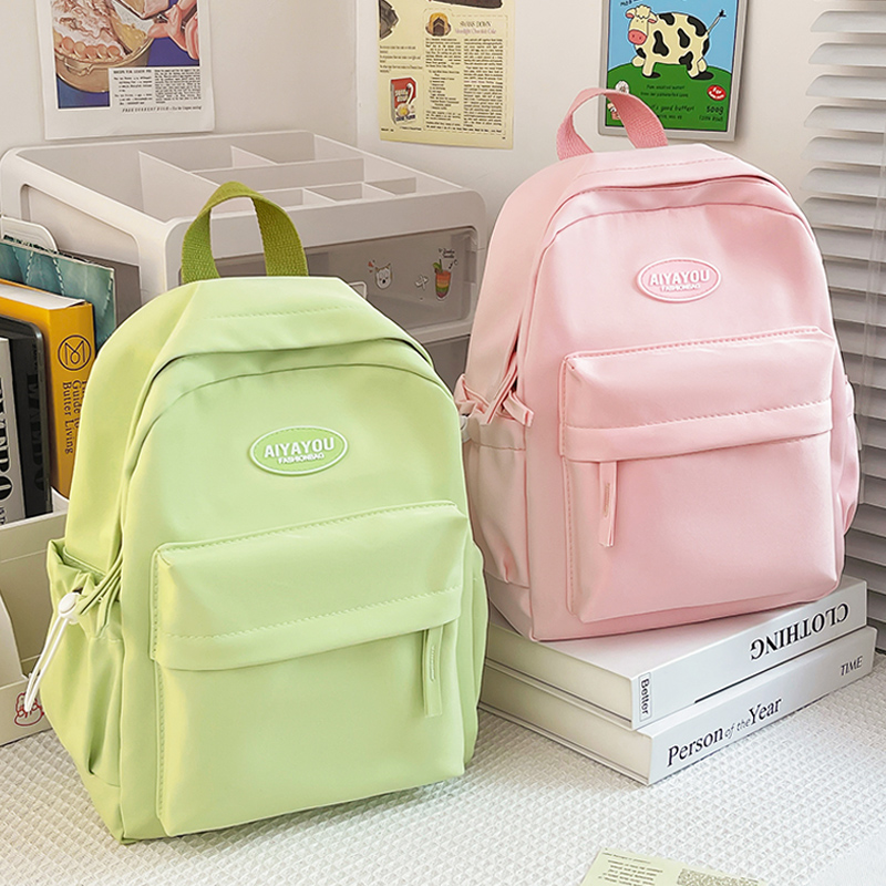 轻便书包女童外出旅游春游小背包