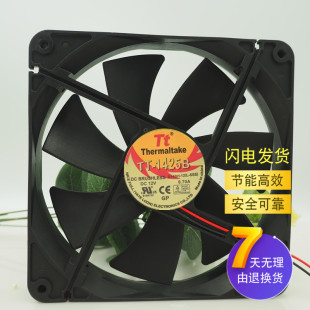 14cm 厘米 14025双滚珠风扇 D14BM 1425B 0.70A 全新Tt 12V