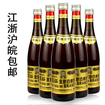 6瓶张裕金奖白兰地38度洋酝酿芬芳葡萄蒸馏酒750ML*6瓶 调味酒图片