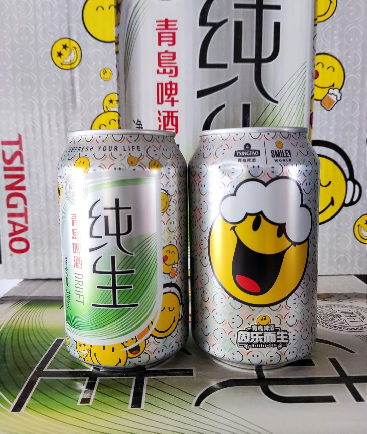 青岛纯生330拉罐啤酒 青岛听装纯生330ml一箱24罐  青岛纯生310ml