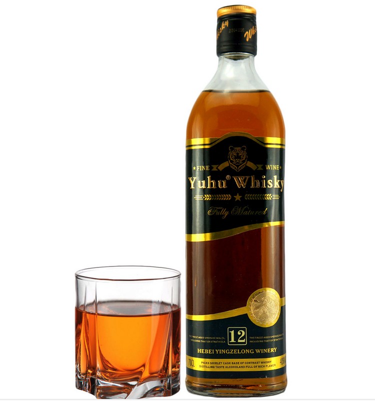 洋酒 御虎牌威士忌 充场酒 夜场招待酒700ML 群活动用酒