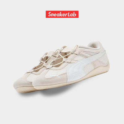 PUMA SPEEDCAT GO米色低帮薄底玛丽珍芭蕾舞赛车鞋403589-04