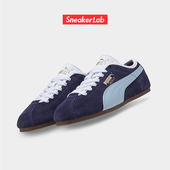 彪马Tackle复古金标撞色圆头薄底舒适柔软情侣低帮休闲鞋 男女同款