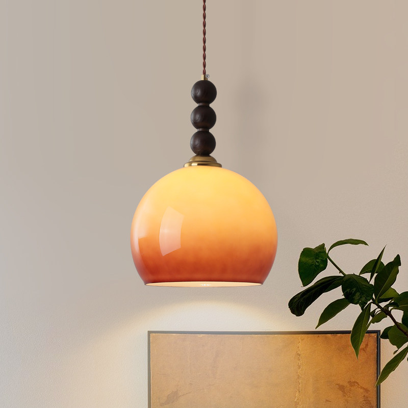 中古风卧室床头吊灯侘寂复古vintage餐厅吧台民宿可调节玻璃灯具,家装灯饰光源,床头/玄关/吧台/过道吊灯,淘宝优惠券,粉丝福利购,淘宝优惠卷