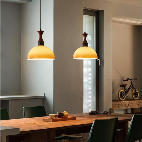 中古吊灯vintage餐厅灯包豪斯复古日式侘寂风吧台卧室书房床头灯