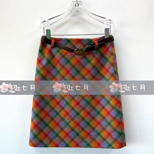发ID女装国内代购专柜正品67219032原999【小七月】2026冬  半裙