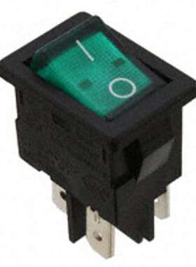 现货Arcolectric/H8553VBBG3-551W摇臂开关DPST 15A 250V原装正品