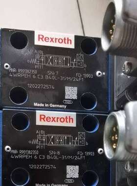 力士乐REXROTH伺服阀R901381804 4WRPEH6CB24L-31/M/24A1