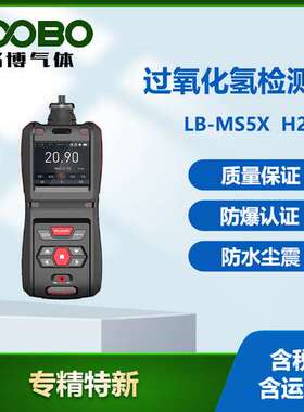 便携式过氧化氢检测仪 高精度防爆实时显示手持泵吸式H2O2分析仪