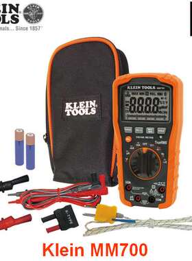 美国Klein MM700数字万用表【1000V 10A 60MΩ】